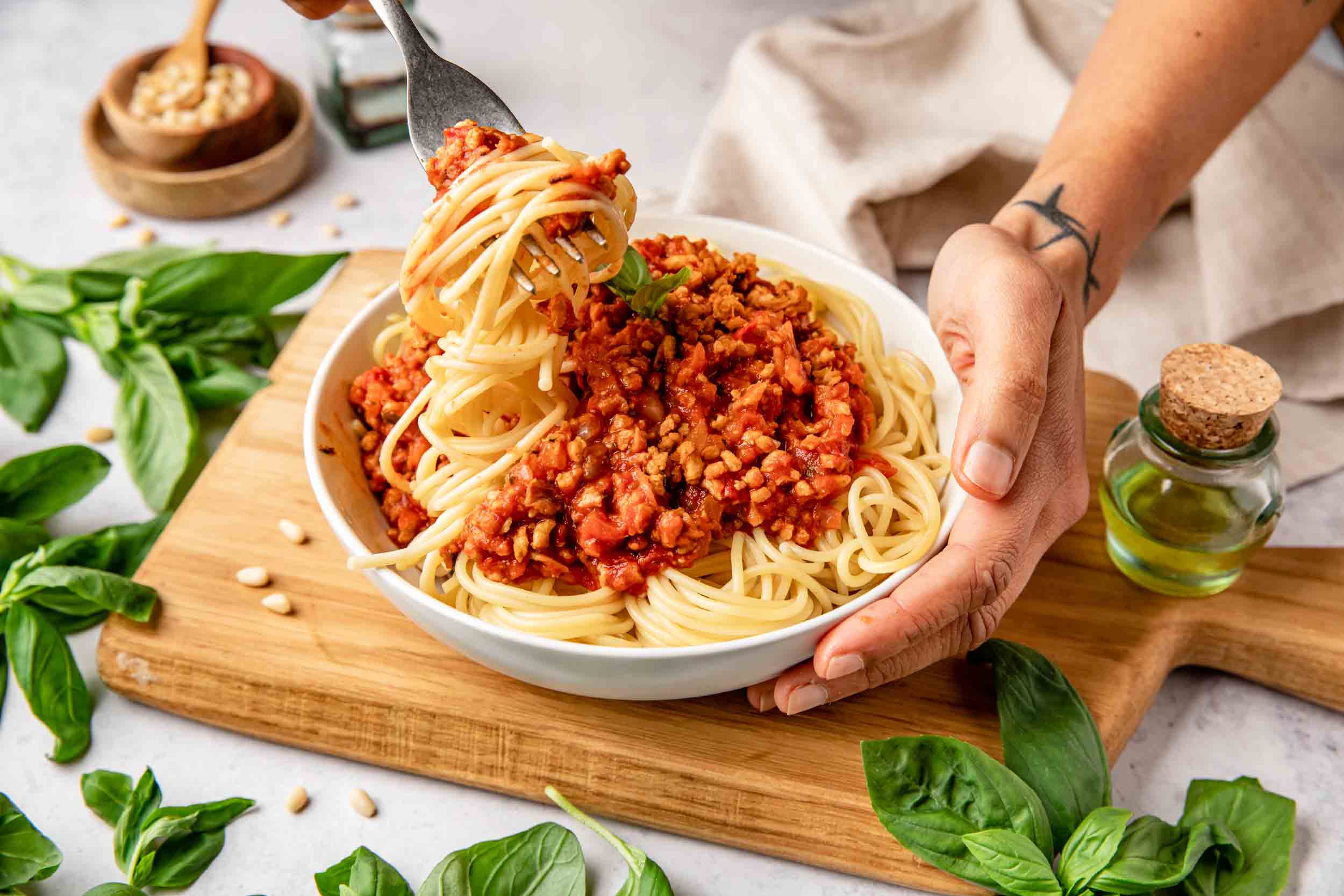 recette bolognaise végétale végétarienne